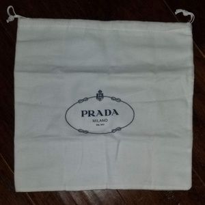Authentic Prada dust-bag
